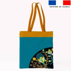 Coupon pour tote-bag motif fleur bohème