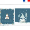 Coupon pour tote-bag motif ours polaire + fausse fourrure