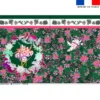 Coupon pour tote-bag vert foncé motif bohème - Création Lili Bambou Design