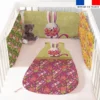 Coupon pour tour de lit motif lapin printanier - Création Stillistic