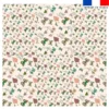 Coupon pour tour de lit motif papillons d'automne roses - Création Lili Bambou Design