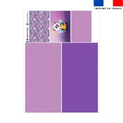 Coupon pour vide-poches motif panda ange - Création Stillistic
