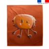 Coupon serviette de plage motif amis ptit déj Pain au chocolat - Création Stillistic