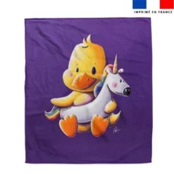 Coupon serviette de plage motif caneton - Création Stillistic