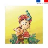 Coupon serviette de plage motif Frida - Création Stillistic