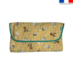 Coupon tapis à langer animaux du froid Ours et Macareux - Création Stillistic