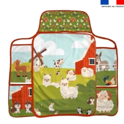 Coupon tapis à langer animaux de la ferme