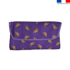 Coupon tapis à langer bébé lynx - Création Stillistic