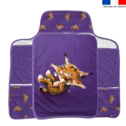 Coupon tapis à langer bébé lynx - Création Stillistic