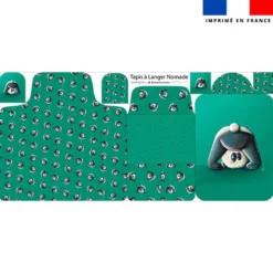 Coupon tapis à langer bébé panda - Création Stillistic