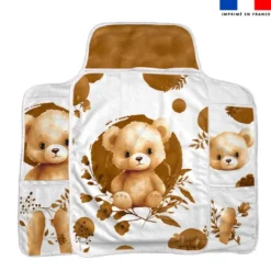 Coupon tapis à langer ourson aquarelle