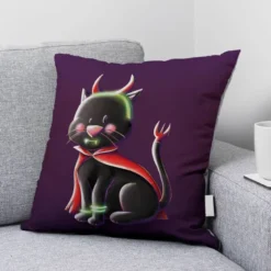 Coupon 45x45 cm imprimé Halloween Diablotin - Création Stillistic