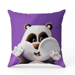 Coupon 45x45 cm imprimé Panda Lou-Stick - Création Stillistic