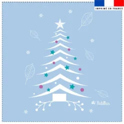 Coupon 45x45 cm imprimé sapin - Création Nidillus Carémoli