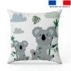 Coupon 45x45 cm motif animaux savane koala