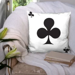 Coupon 45x45 cm motif as de trèfle