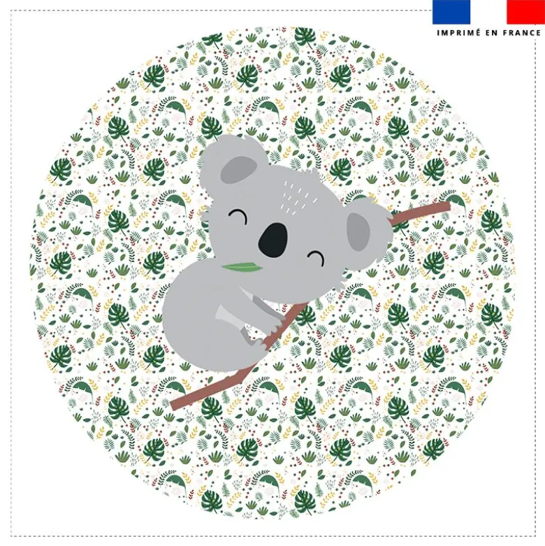 Coupon 45x45 cm motif baby koala