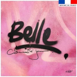Coupon 45x45 cm motif belle - Création Alex Z