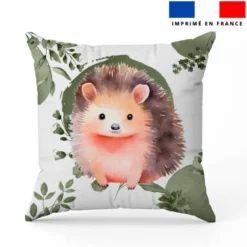 Coupon 45x45 cm motif choupisson aquarelle