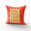 Coupon 45x45 cm motif cool people live here