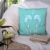Coupon 45x45 cm motif dauphin