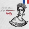 Coupon 45x45 cm motif family queen