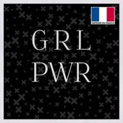 Coupon 45x45 cm motif girl power