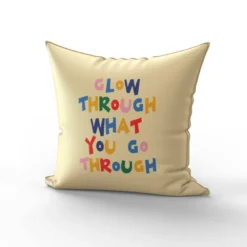 Coupon 45x45 cm motif glow through what you go through