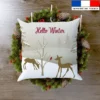 Coupon 45x45 cm motif hello winter