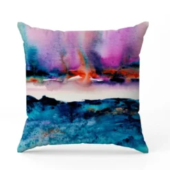 Coupon 45x45 cm motif imagination bleu - Création Cat&Colours