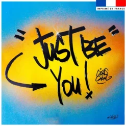 Coupon 45x45 cm motif just be you - Création Alex Z