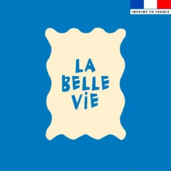 Coupon 45x45 cm motif la vie est belle