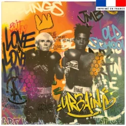 Coupon 45x45 cm motif legends - Création Alex Z