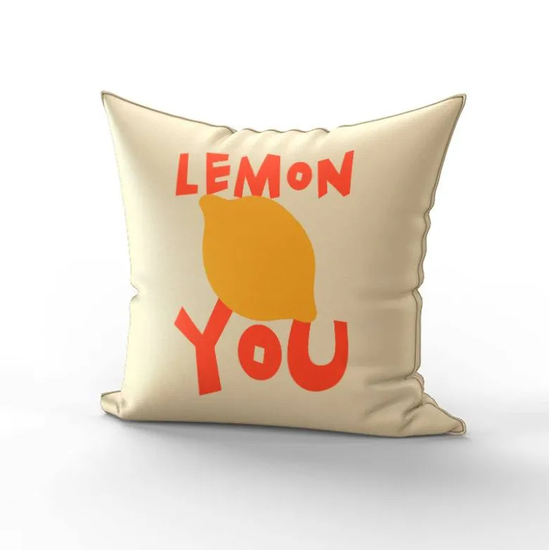 Coupon 45x45 cm motif lemon you
