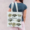 Coupon 45x45 cm motif maman en or