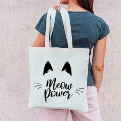 Coupon 45x45 cm motif meow power