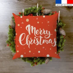 Coupon 45x45 cm motif merry christmas