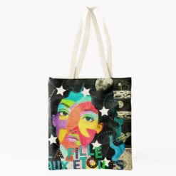 Coupon 45x45 cm motif Paris by night 3 - Création Lita Blanc