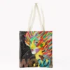 Coupon 45x45 cm motif Paris by night 7 - Création Lita Blanc