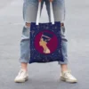 Coupon 45x45 cm motif reine d'Egypte bleu foncé et rose gold