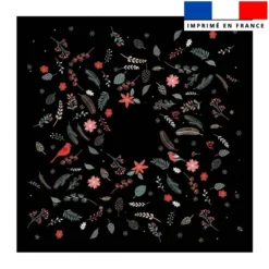Coupon 45x45 cm motif sweet home noir