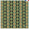 Coupon 45x45 cm multicolore motif effet hologramme - Création Lita Blanc