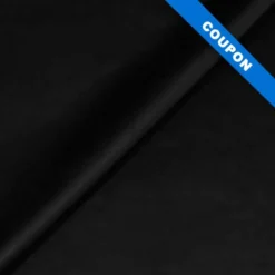 Coupon 50x68cm - Simili touché cuir mat noir