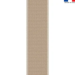Coupon 45x150 cm tissu imperméable motif effet rotin pour transat