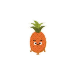 Écusson brodé ananas enfantin
