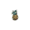 Écusson à sequins ananas doré