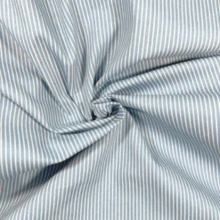 Denim jacquard rayé