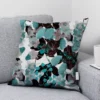 Dessin aquarelle fleurs bleues - Fond blanc