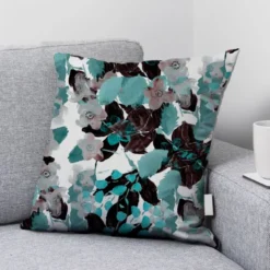Dessin aquarelle fleurs bleues - Fond blanc