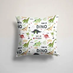 Dino wild friend - Fond blanc